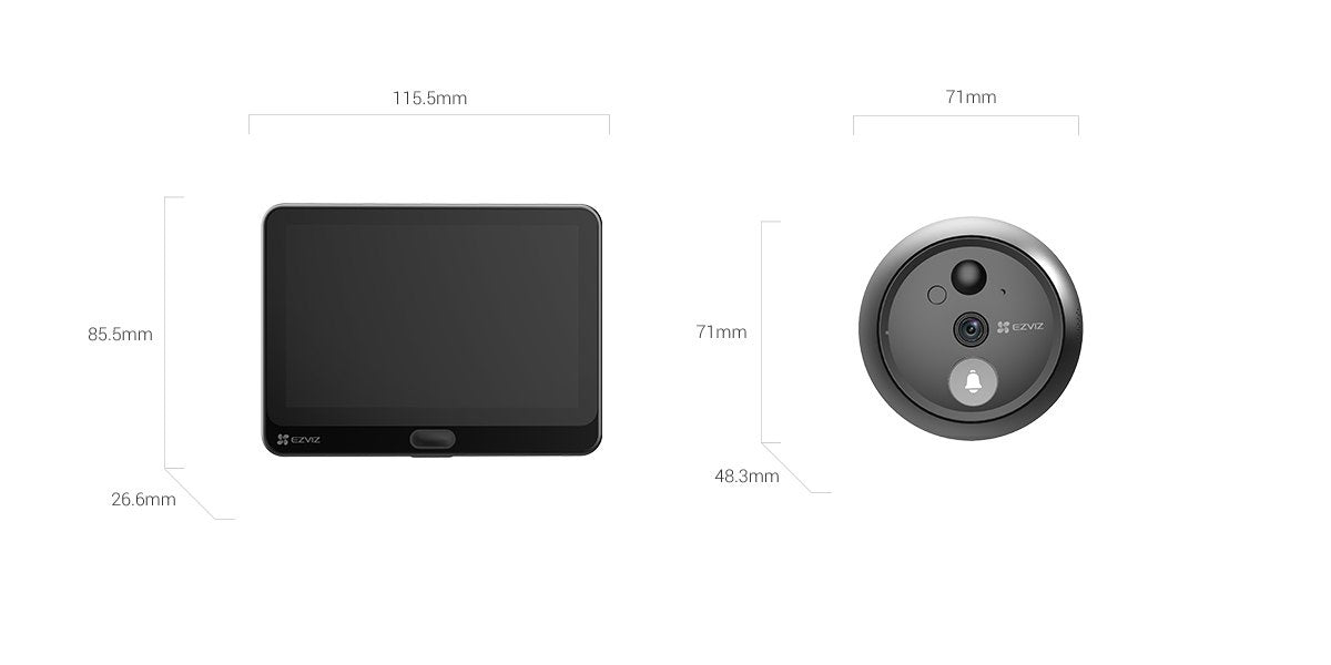 Videoportero Ezviz CS-HP4 (2MP)