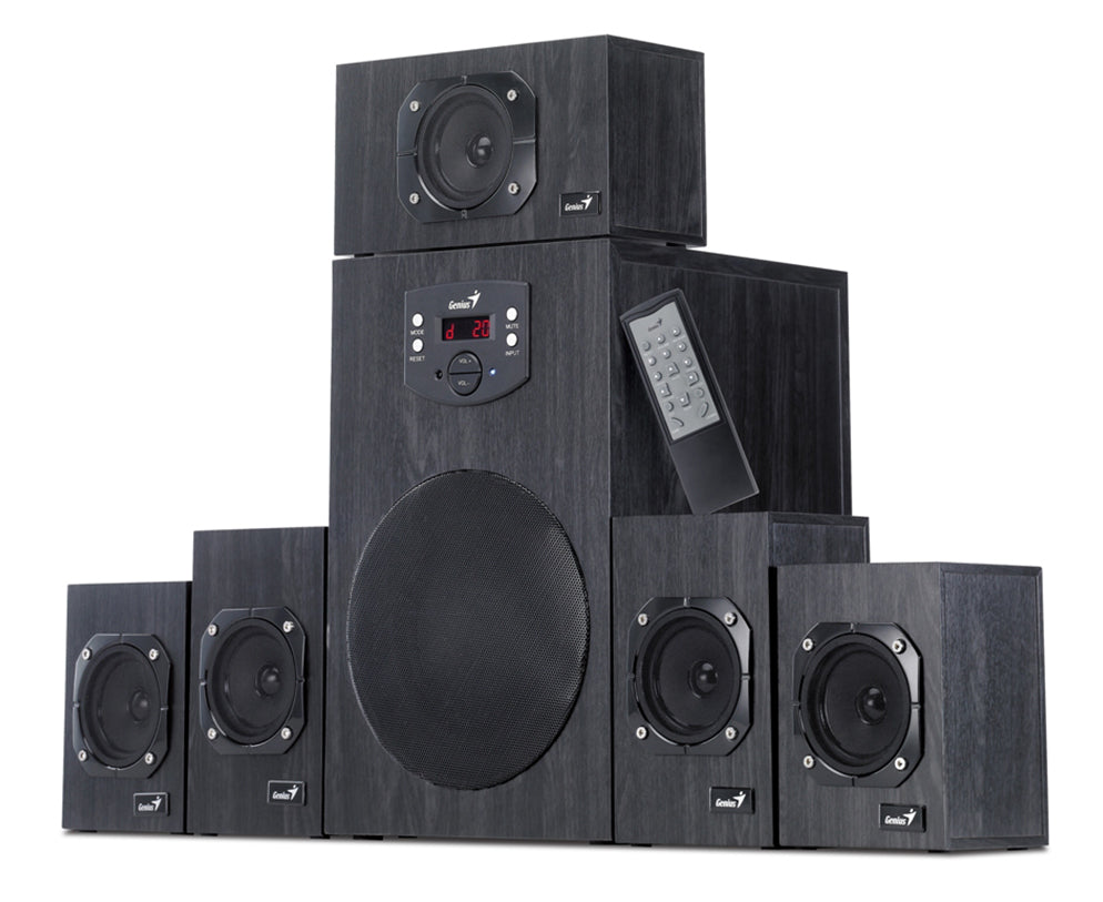 Parlantes genius 5.1 6 piezas 125 watts