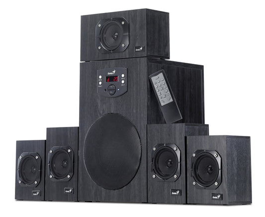 Parlantes genius 5.1 6 piezas 125 watts