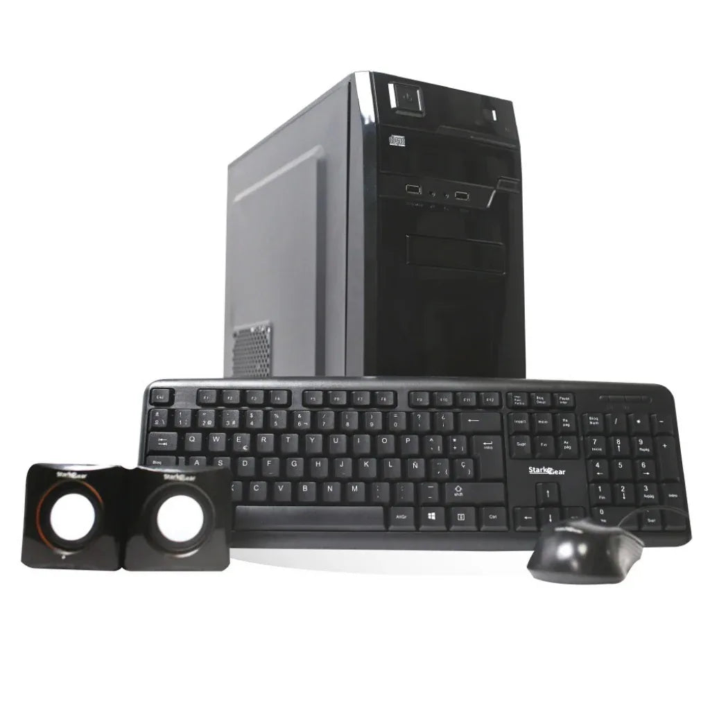 Gabinete combo ATX StarkGear 600w - Tecatech-uy
