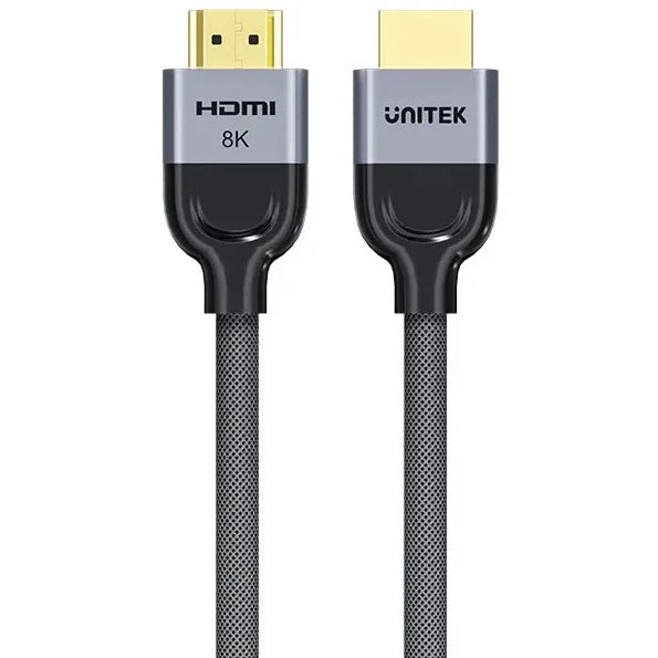 Cable HDMI 2.1 Unitek 8K trenzado 2m - Tecatech-uy