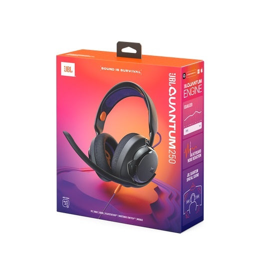 Audifono JBL Quantum 250 negro gamer