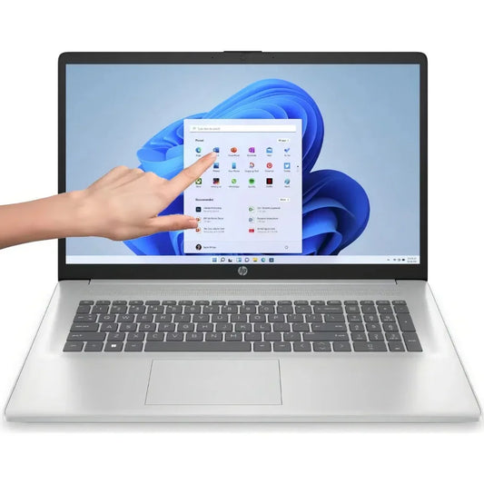 Notebook HP Ryzen 5 4.5Ghz, 16GB, 1TB SSD, 17.3'' HD+ Touch - Tecatech-uy