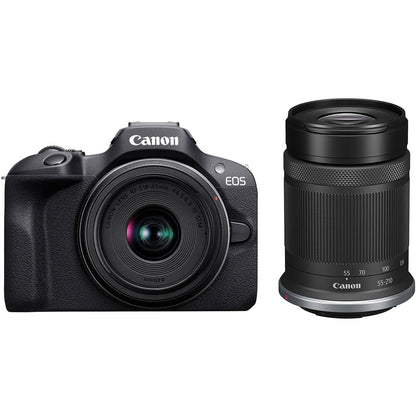 Camara Canon R100 Mirrorless 18-45mm + 55-210mm