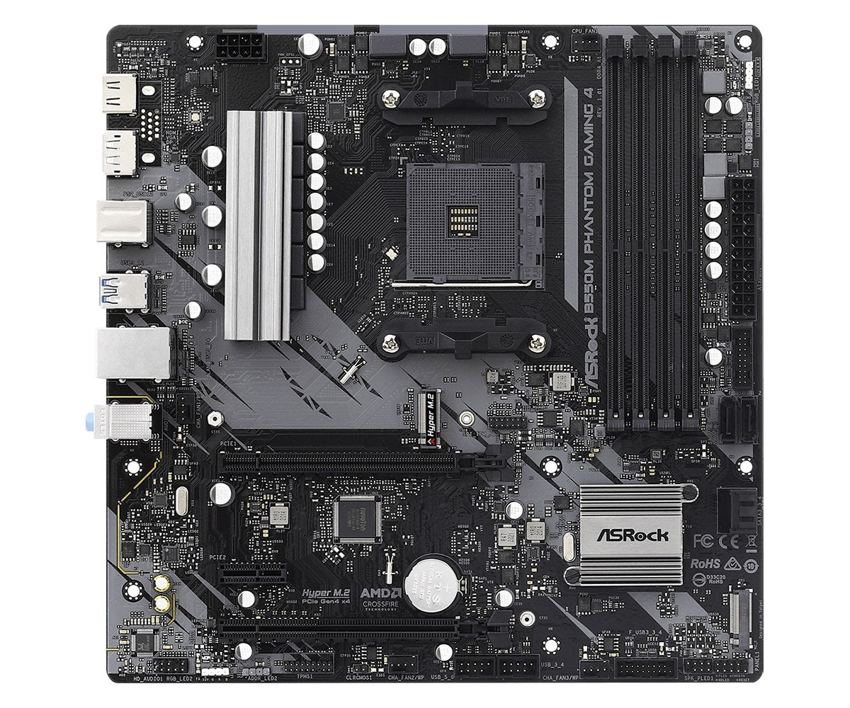 Mother Asrock B550M Phantom Gaming 4 AM4