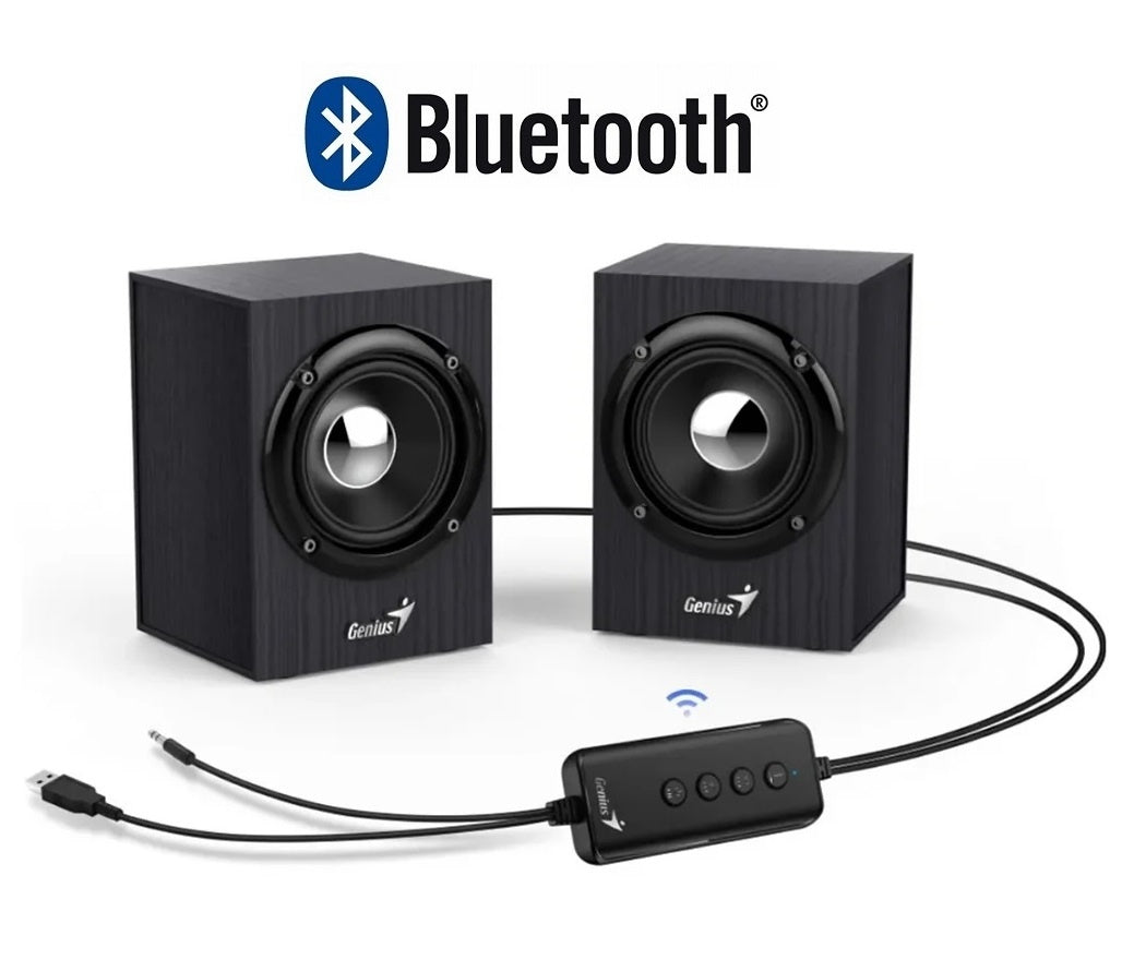 Parlante Genius 2.0 SP-HF385BT 4W madera
