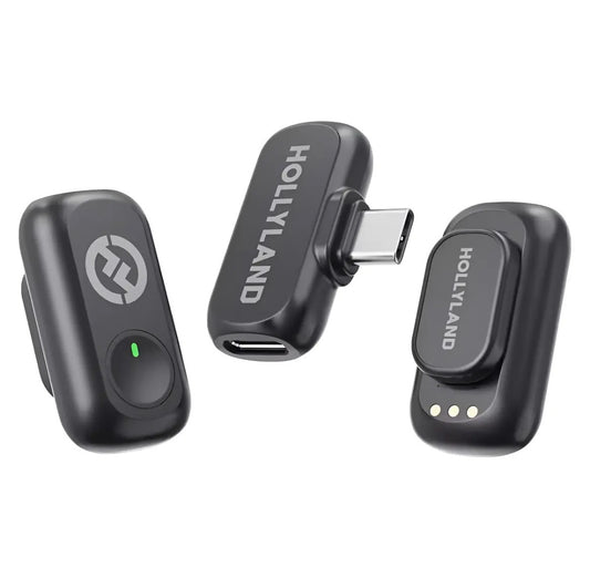 Micrófono Solapero Inalámbrico Hollyland LARK A1 Mini Duo USB-C