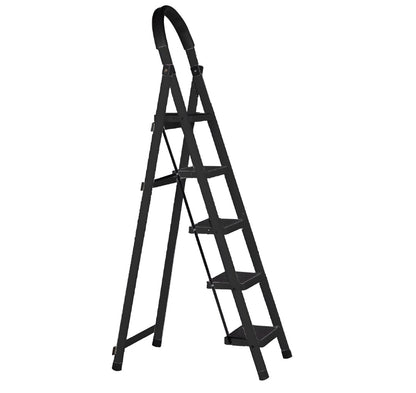 Escalera 5 escalones negra
