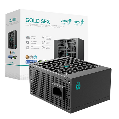 Fuente DeepCool PS650G Gold ATX 3.1 650W negra