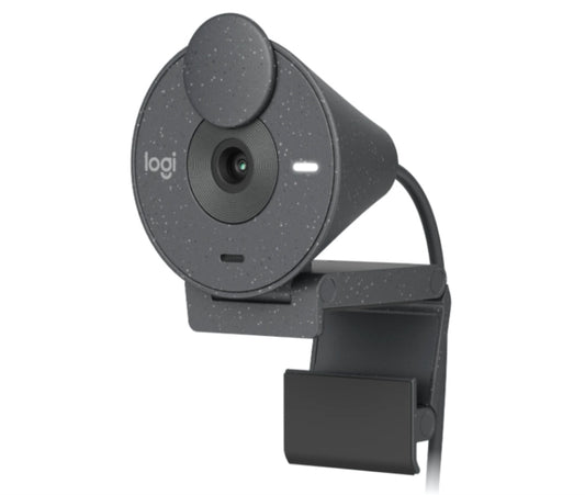 Webcam Logitech Brio 300 Full HD 1080p USB-C Negra