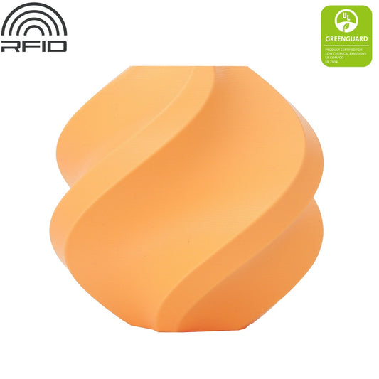 Filamento Bambu Lab PLA Pure naranja