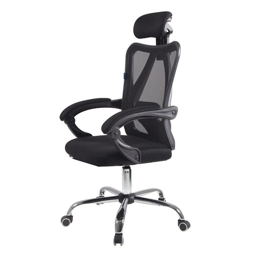 Silla ejecutiva Clyde sin apoyapies negra