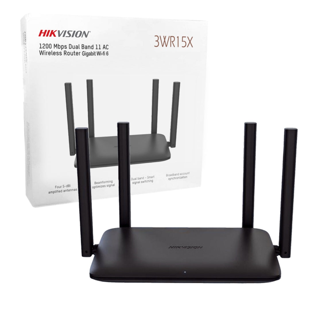 Router Hikvision Wifi-6 Gigabit 1500M dual band 