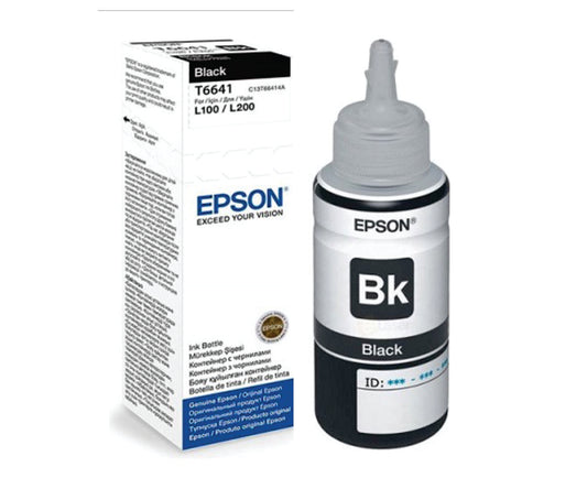 Botella de Tinta Epson a granel 70ml color negro