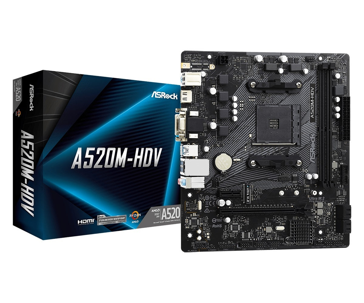 Mother Asrock A520M-HDV AM4