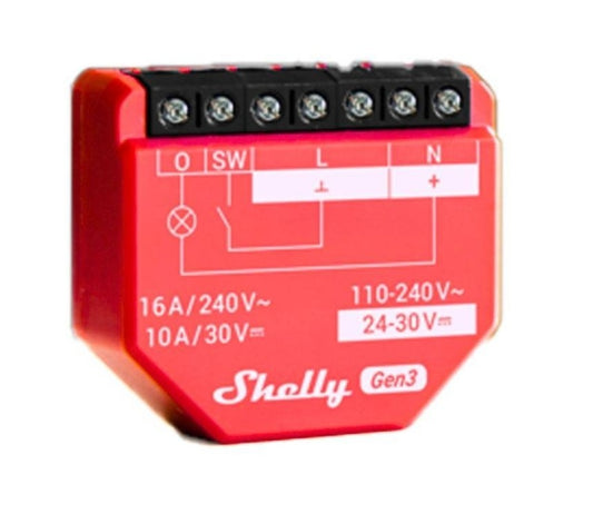Rele Shelly 1PM GEN3 Wi-fi
