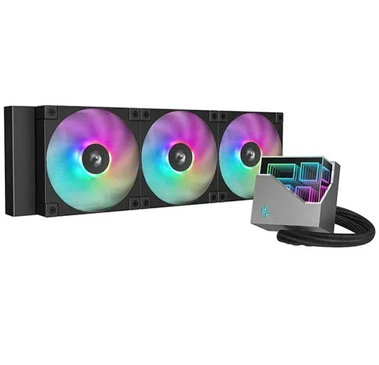 Cooler Liquido DeepCool LT360 ARGB negro - Tecatech-uy