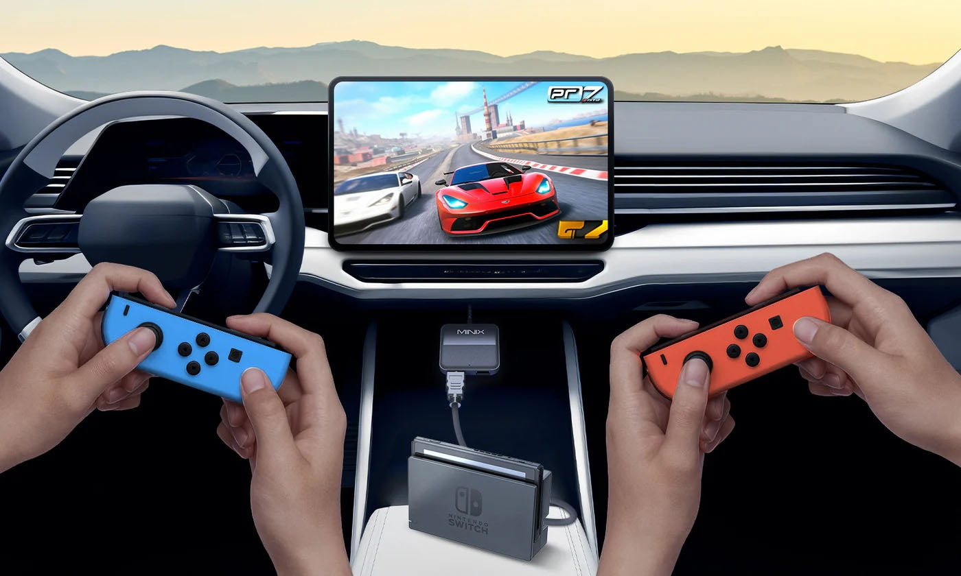 Adaptador Minix WiFi 3 en 1 para CarPlay y Android auto