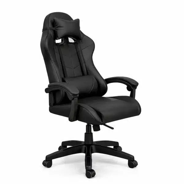 Silla Gamer ergonómica con masajes negra