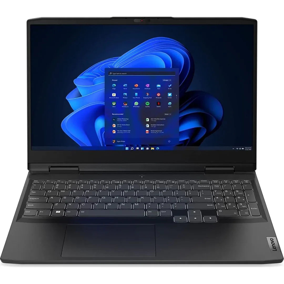 Notebook Gamer Lenovo Ryzen 5 4.55Ghz, 8GB, 512GB SSD, 15.6 FHD, RTX 2050 4GB - Tecatech-uy