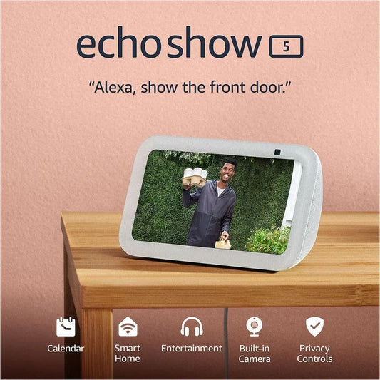 Parlante inteligente Amazon Echo Show 5 blanco - Tecatech-uy