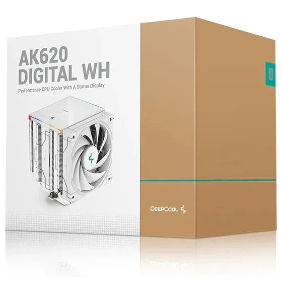 Cooler DeepCool AK620 Digital SE blanco ARGB - Tecatech-uy