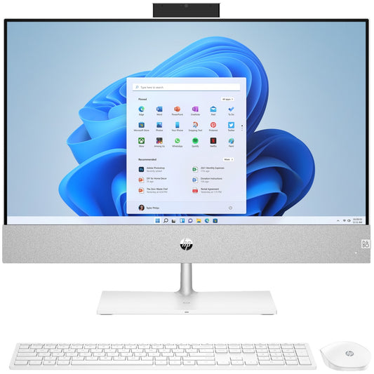 Equipo All in One HP Core i5 4.4GHz, 8GB, 1TB + 256GB SSD, 24 FHD