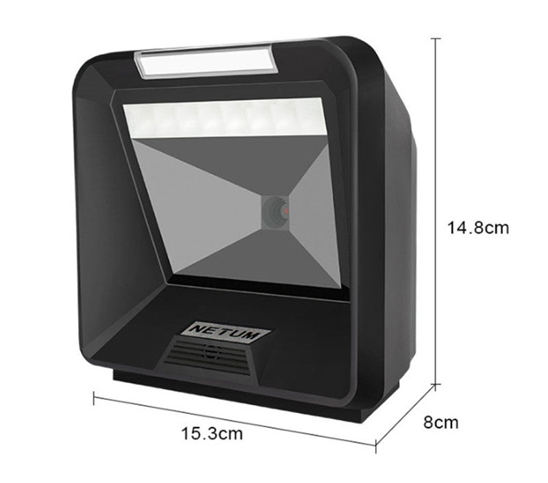 Lector de código de barras Netum 2D Omnidireccional Pro 1MP