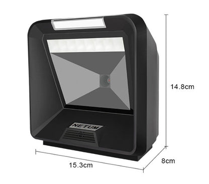 Lector de código de barras Netum 2D Omnidireccional Pro 1MP