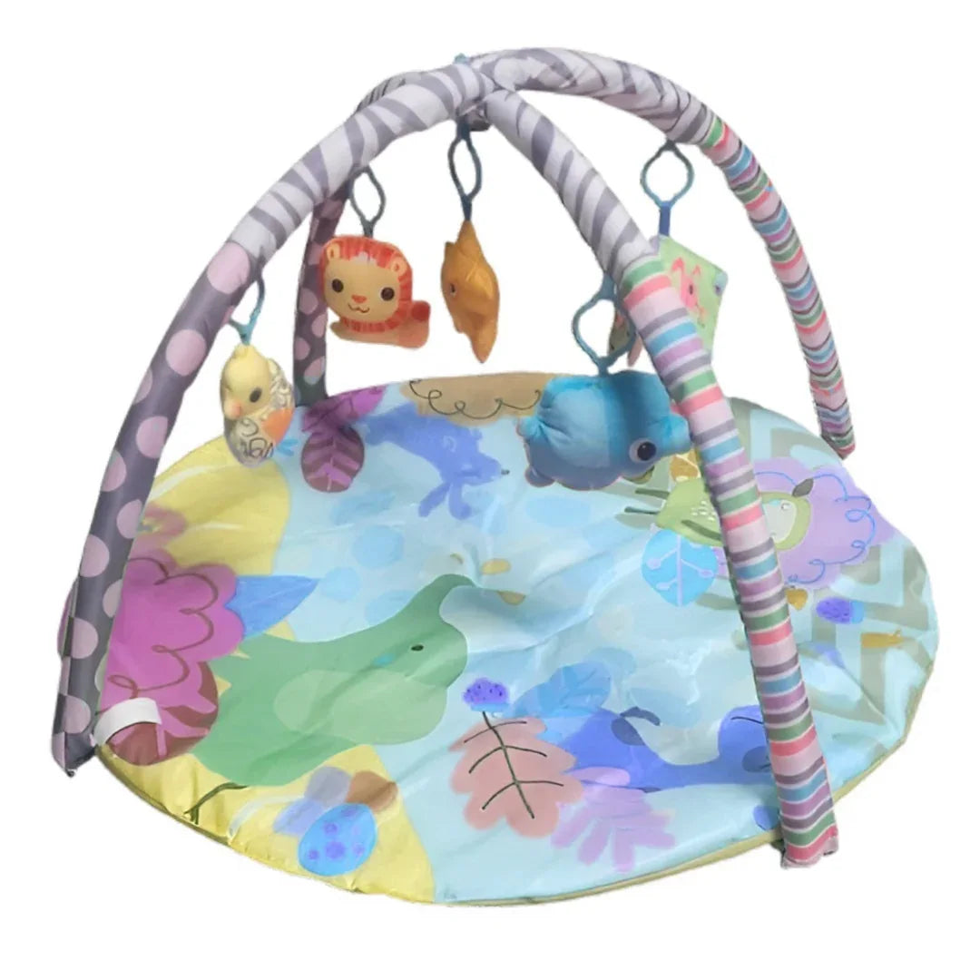 Gimnasio para bebe redondo Tinok Celeste - Tecatech-uy