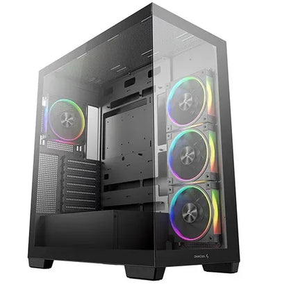Gabinete Deepcool CG580 4F V2 negro - Tecatech-uy