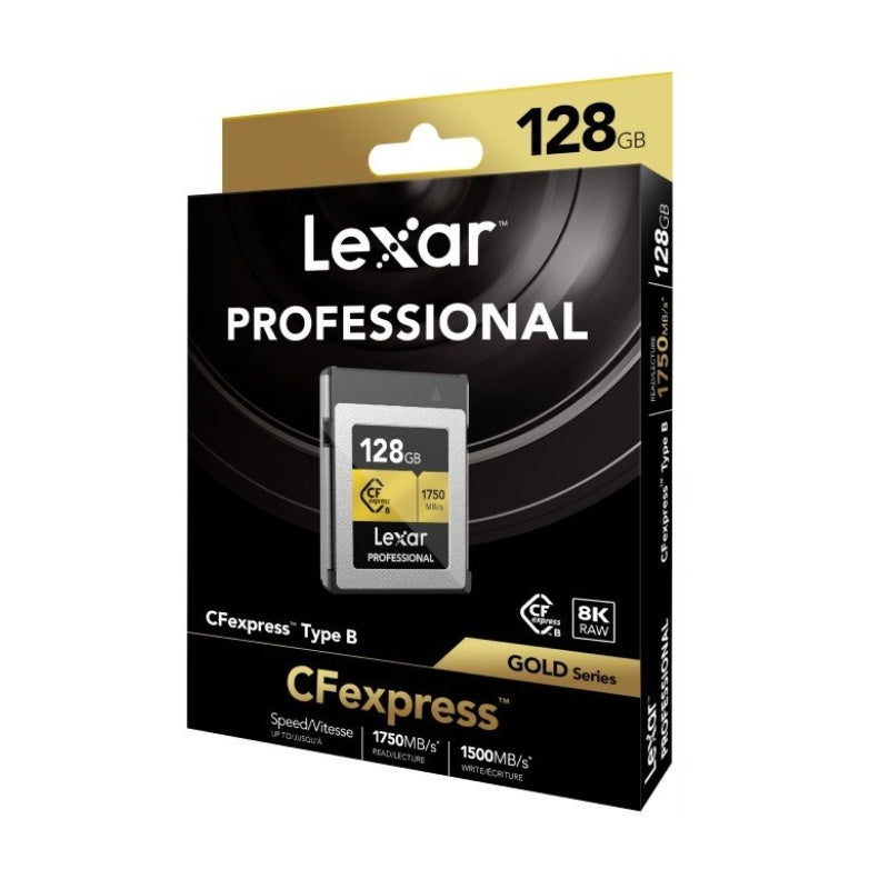 Memoria CFexpress Lexar Pro 128GB Tipo B Gold Series