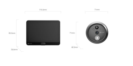 Videoportero Ezviz CS-HP4 (2MP)