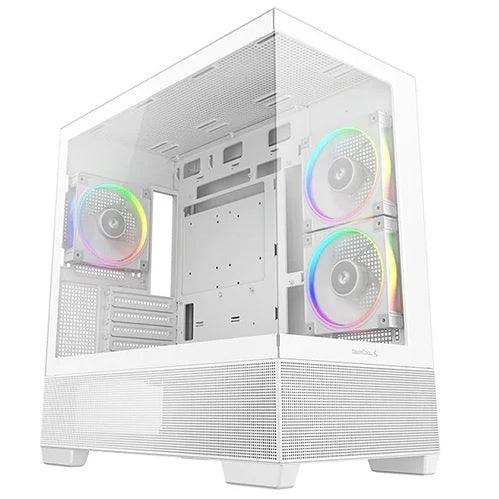 Gabinete Deepcool CG380 3F blanco - Tecatech-uy