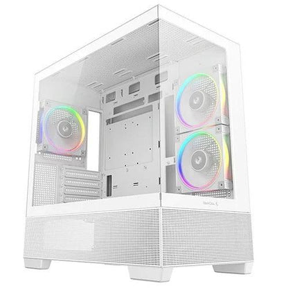 Gabinete Deepcool CG380 3F blanco - Tecatech-uy