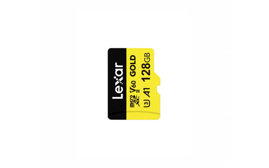 Memoria microSDXC Lexar Pro 128GB Gold UHS-II
