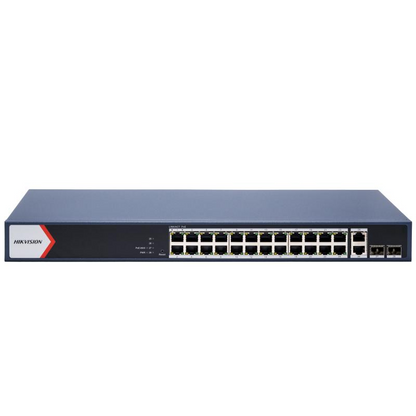Switch PoE Hikvision DS-3E1528P-EI 24 puertos gigabit 370W Smart