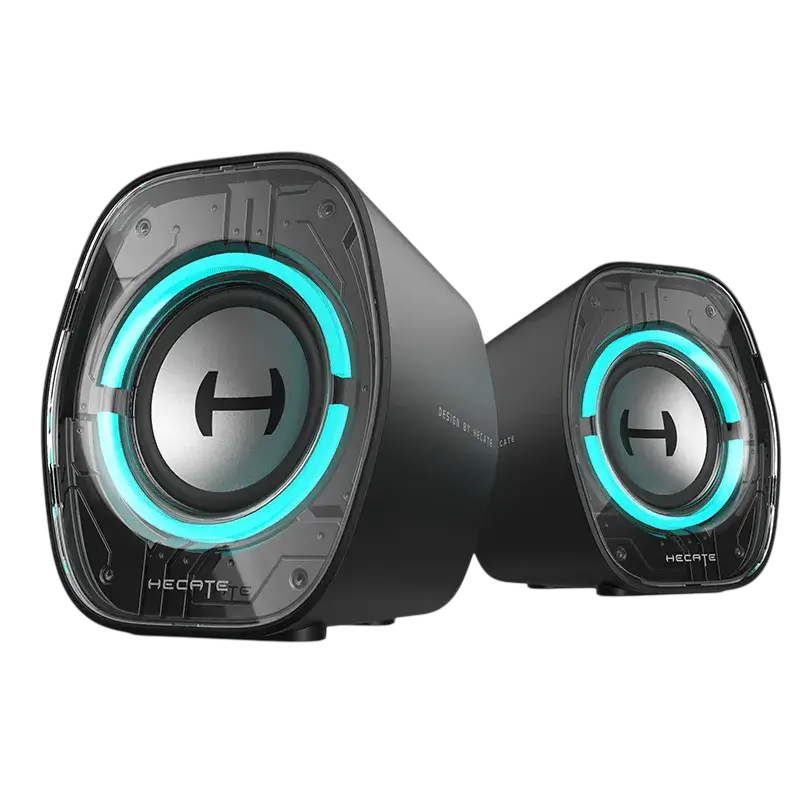 Parlantes Gaming Edifier G1000 II 2.0 con RGB Negro