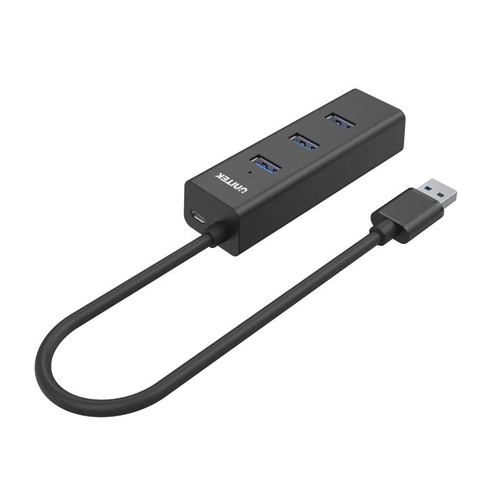 HUB USB-A 3.0 Unitek 4 en 1 5Gbps