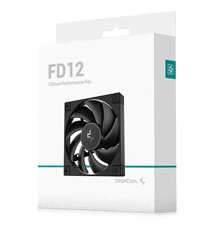 Fan Deepcool FD12 Negro - Tecatech-uy