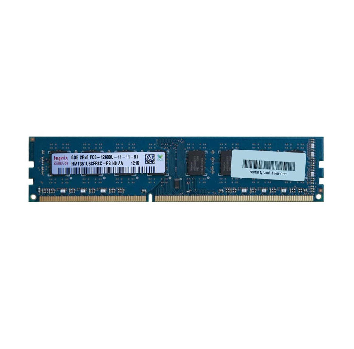 Memoria DDR3 8GB PC12800 Usada