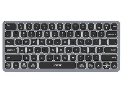 Teclado con HUB USB-C Unitek 9 en 1 PD 100W