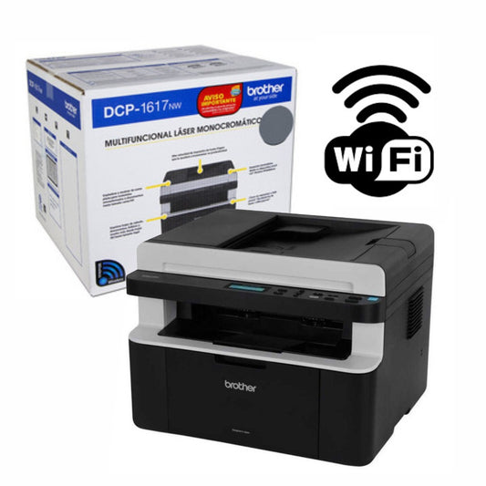 Impresora Brother Multifuncion Laser Wi-fi DCP-1617NW