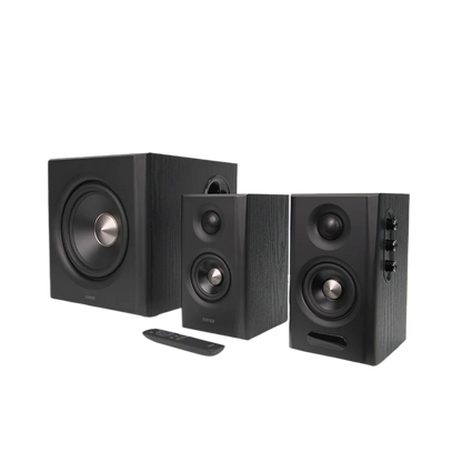 Parlantes Edifier S355DB 2.1 con Subwoofer Negro