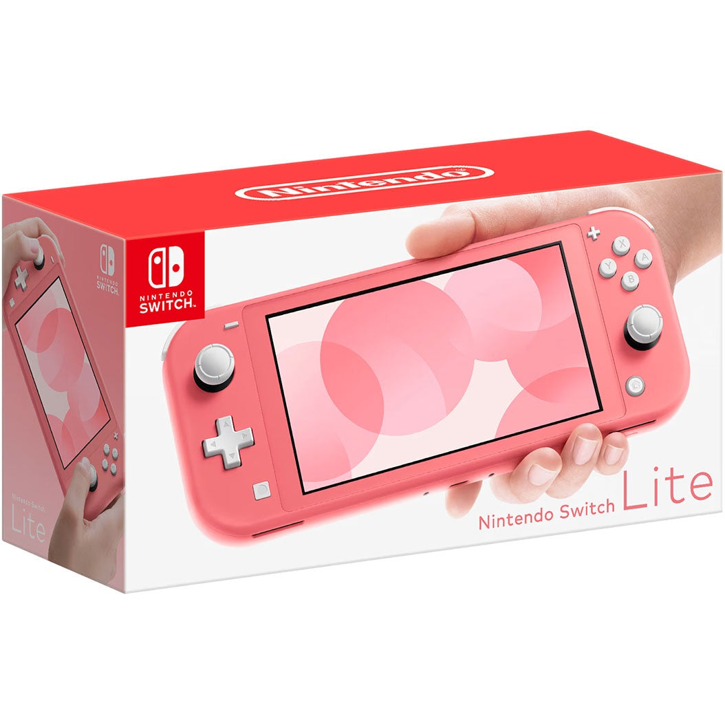 Consola Nintendo Switch lite rosado