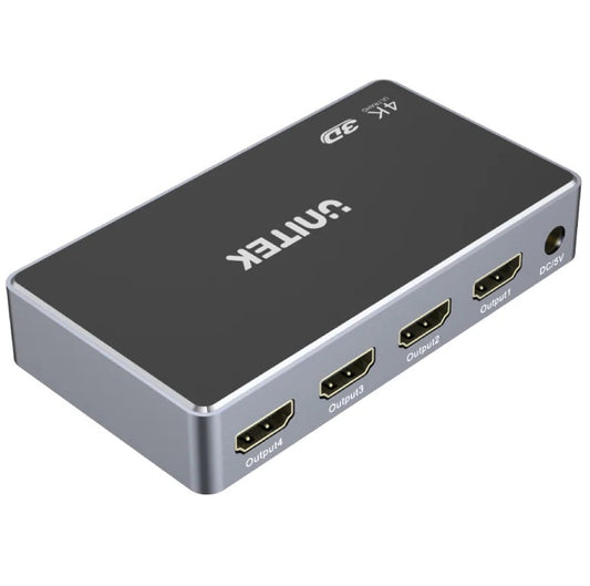 Splitter Unitek HDMI 4K de 4 puertos
