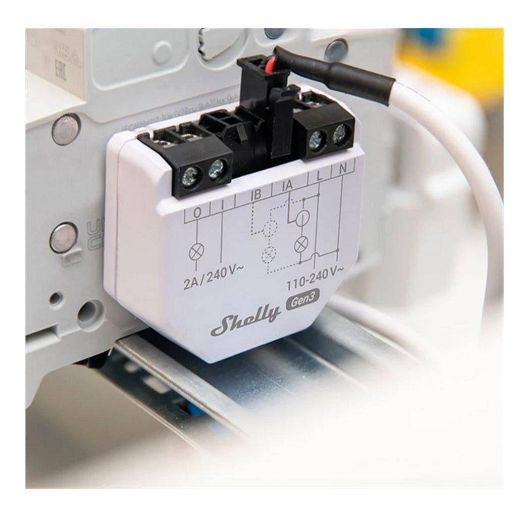 Medidor monofasico Shelly EM Gen3 Clip 50A Wi-fi