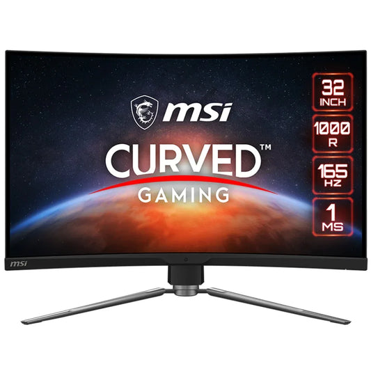Monitor Gamer MSI 32 Curvo WQHD 1ms 165Hz - Tecatech-uy