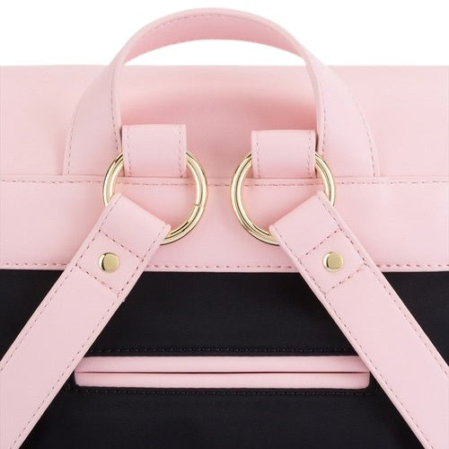 Mochila Gaston Luga Pärlan Negro/Rosado