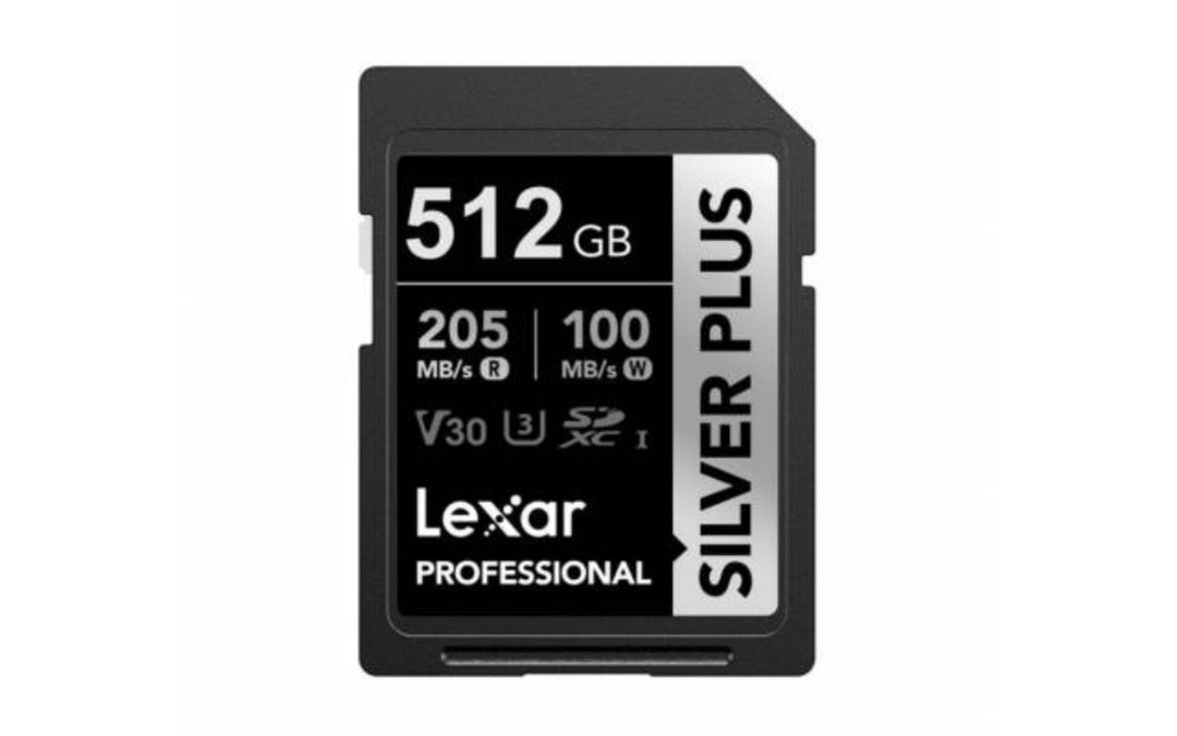 Memoria SDXC Lexar Pro 512GB Silver Plus
